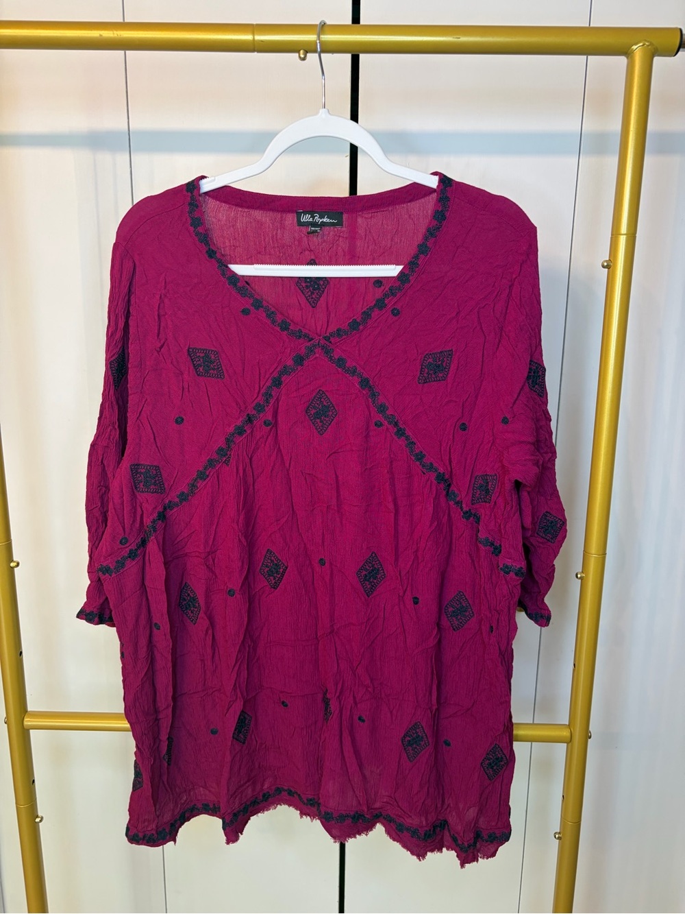 Ulla Popken Fuchsia Tunic